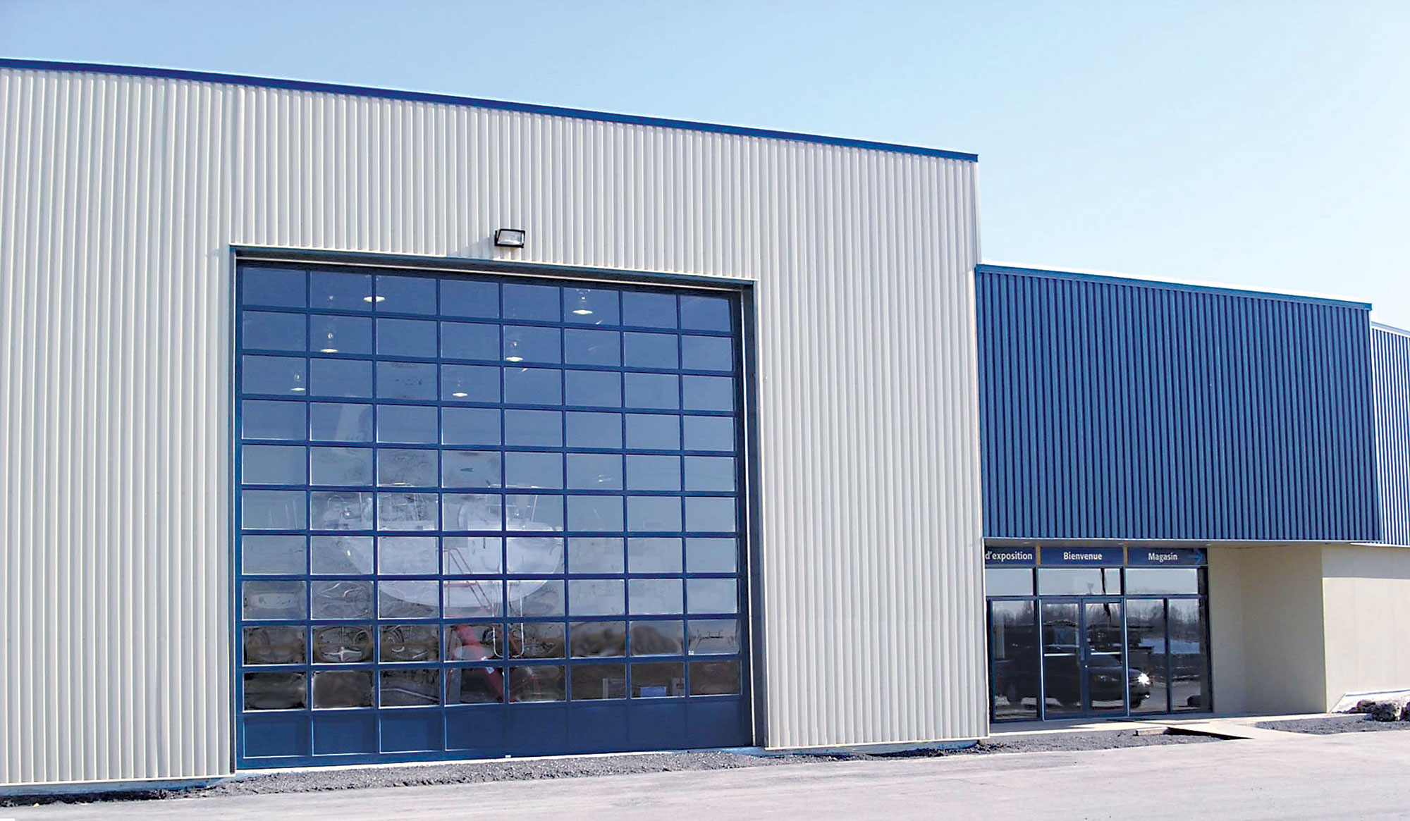 AL-2000 - Robust 2" Aluminum Full view Door