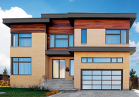 Crystal - Robust Residential Aluminium Glass Garage Door