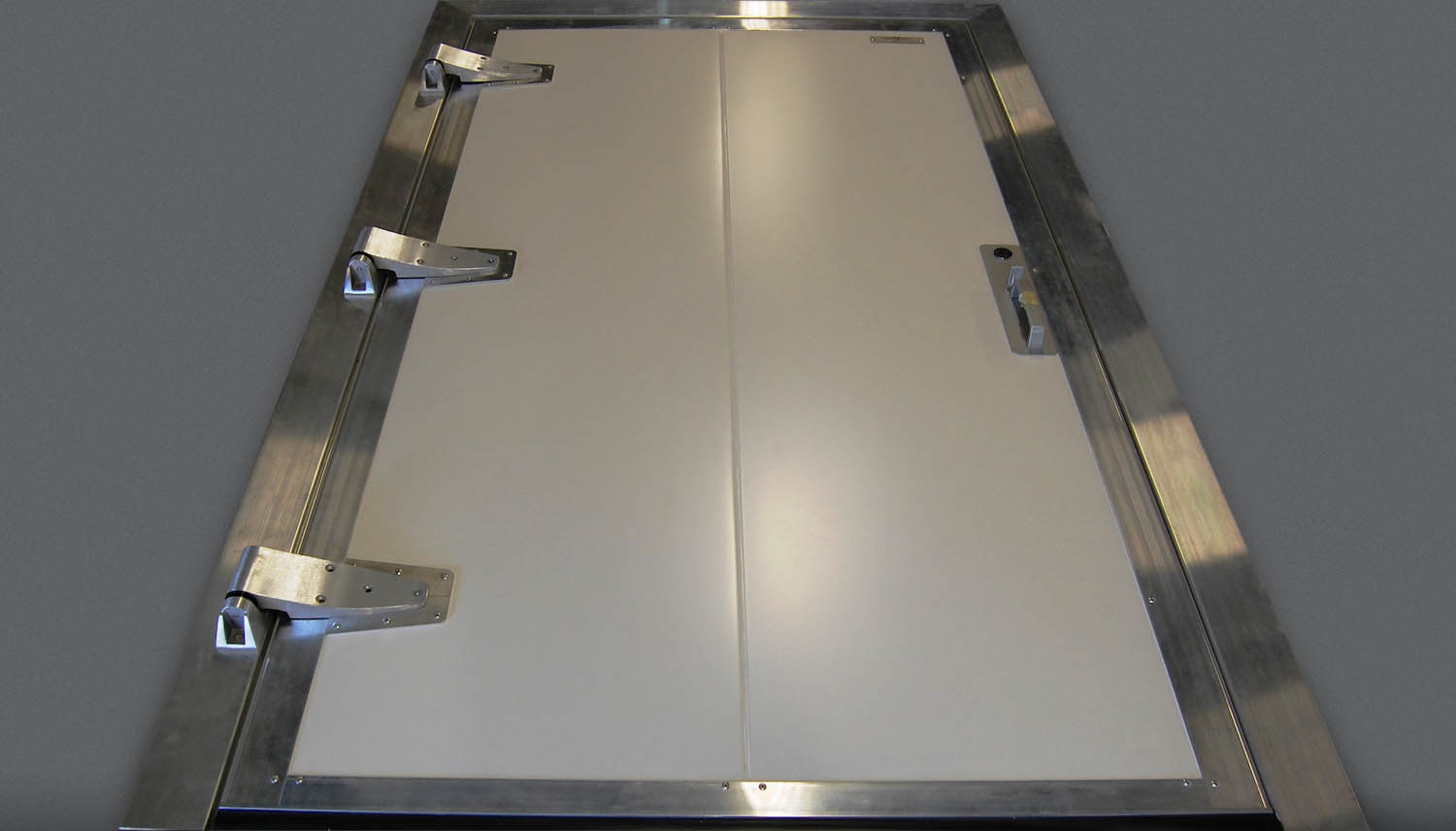 Soundproof entry door